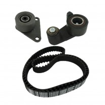 Set tensioner pulley and timing belt, OE-Quality, Volvo 850, C70, S70, V70, 10v, part nr. 271835, 8630590, 9135036