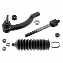 Tie rod and steering joint, left, SMI steering rack, OE-Quality, Volvo 850, C70, S70, V70, part nr. 9191410, 271598, 3546268