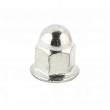 Cap nut, chrome-plated, bootlid, Volvo 240, 340, 360, 740, 760, 950, 960, part nr. 190566, 948685, 968458