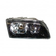 Headlight unit, right, double reflector, black housing, Volvo S40, V40, part.nr. 30899679