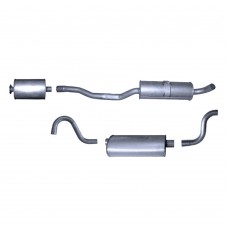 Exhaust set, from front pipe back, Volvo 740, 760, part nr. 31405112
