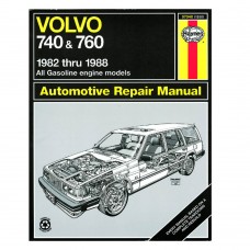 Haynes workshop manual book, Volvo 740, 760 petrol, model  year 1982-1988