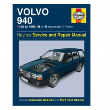 Haynes workshop manual book, Volvo 940 petrol, model year 1990-1996